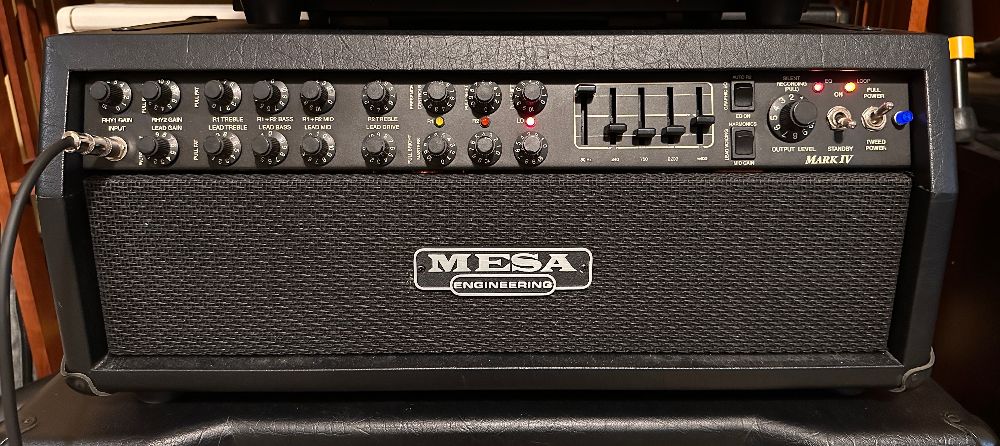 Steven's 2001 Mark IV Rev B, the source amp for Onyx Tempest
